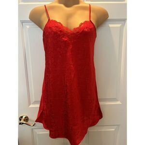 Intimate Style Women’s Sexy Red Chemise Lingerie